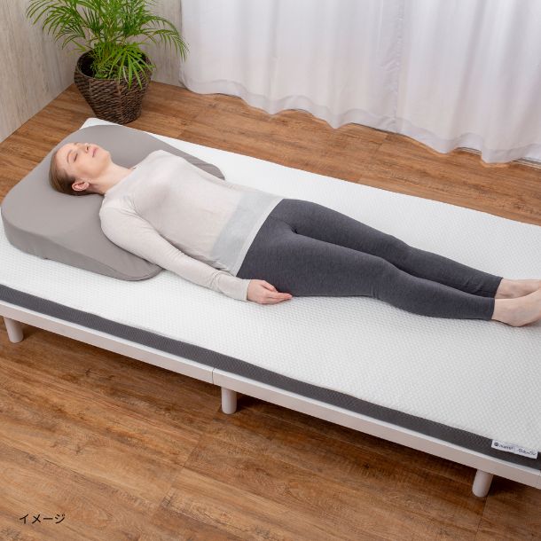 BEELAZY 寝ながらストレッチ フットピロー 33-0102 グレー BEELAZY 寝ながらストレッチ フットピロー 33-0102 グレー BEELAZY 寝