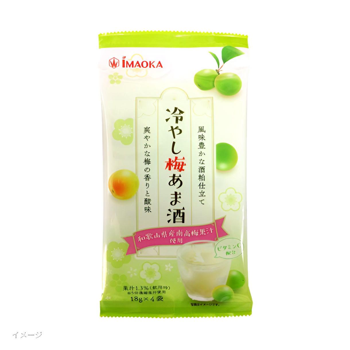 冷やし梅 冷やし梅あま酒」72g（18g×4袋）のお得通販｜Kuradashi(クラダシ)で
