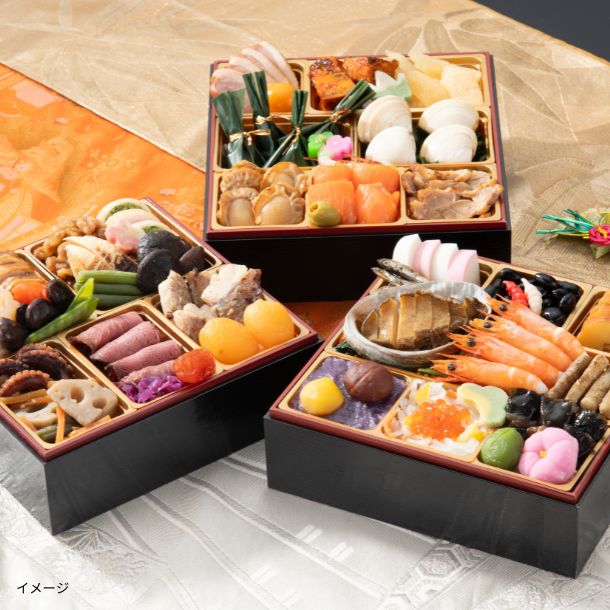 年内発送】2026おせち「銀座の名店監修 本格和風おせち」3～4人前のお