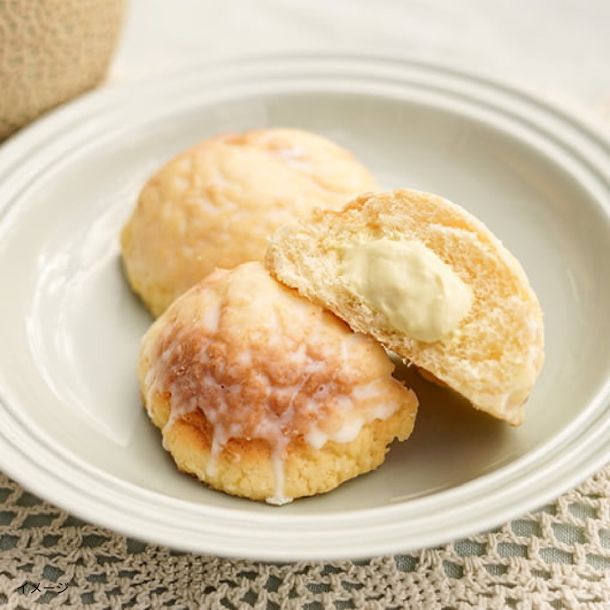 八天堂「本気のめろんぱん メロンクリーム」のお得通販｜Kuradashi