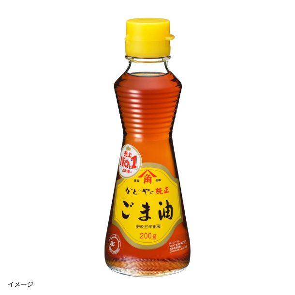 かどや「純正ごま油」200gのお得通販｜Kuradashi(クラダシ)で