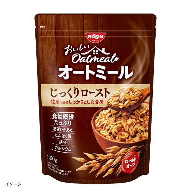日清シスコ「おいしいオートミール じっくりロースト」360gのお得通販