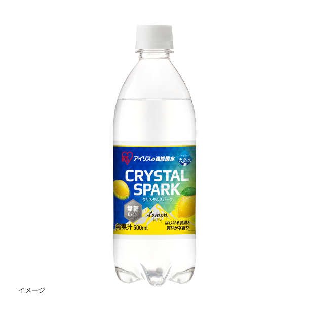 アイリスフーズ「CRYSTAL SPARK レモン」500mlのお得通販｜Kuradashi