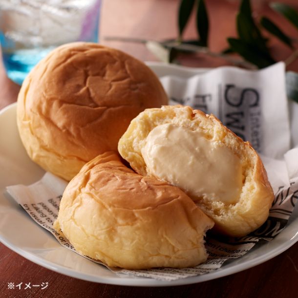 八天堂「くりーむパン 生クリーム＆カスタード」50個のお得通販