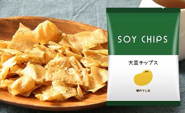コッチラボ「大豆チップス（味のりしお）」35g×24袋の通販｜Kuradashiでフードロス・食品ロス削減！