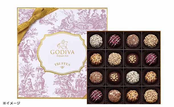 GODIVA「季節のトリュフ春夏（16粒入）」2箱