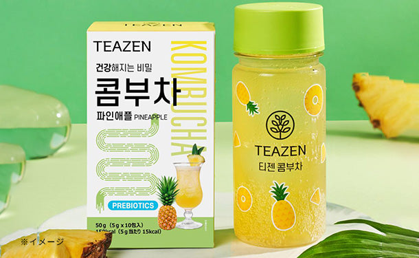 TEAZEN 「パイナップルコンブチャ」10包入×6箱の通販｜Kuradashiでフードロス・食品ロス削減！