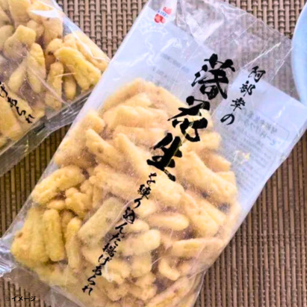 阿部幸製菓「阿部幸の落花生を練り込んだ揚げあられ」180gのお得通販