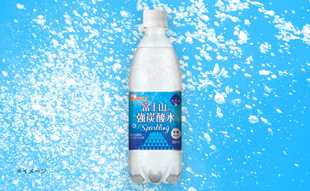 アイリスフーズ「富士山の強炭酸水」500ml×48本の通販｜Kuradashiで