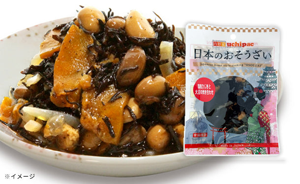 日本のおそうざい「国産ひじきと大豆の炊き合わせ」4パック