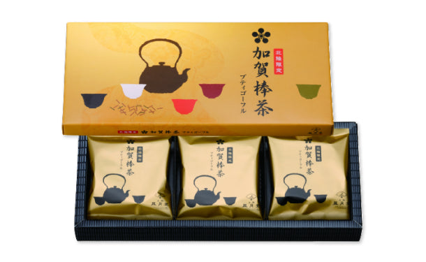 上野風月堂「プティゴーフル 加賀棒茶」12枚入×10箱