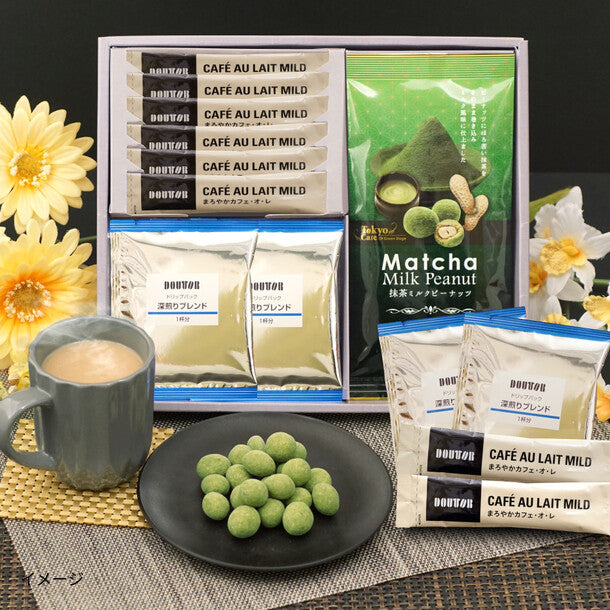 ドトールコーヒー・抹茶ミルクピーナッツセット（DM-4G2 ）」のお得