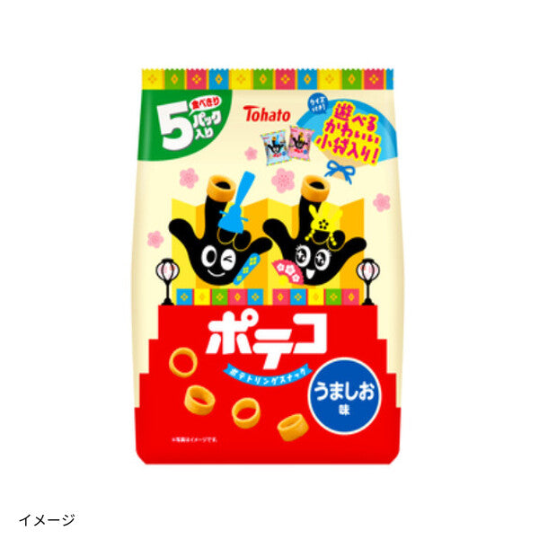 東ハト「5Pポテコ うましお味（ひなまつり）」のお得通販｜Kuradashi