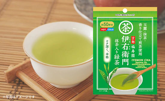 伊右衛門「抹茶入りインスタント緑茶」40g×18袋の通販｜Kuradashiで