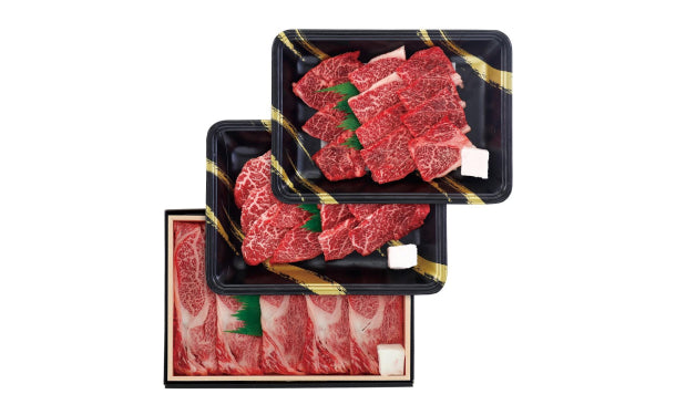 「神戸牛 焼肉とすきやき肉」850g（SQ-721）
