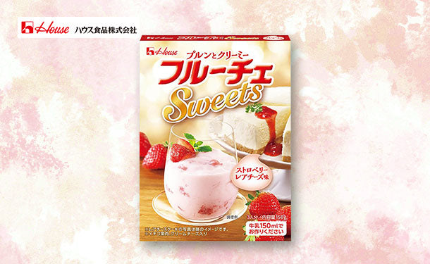 ハウス食品「フルーチェSweets ストロベリーレアチーズ味」150g×30個の