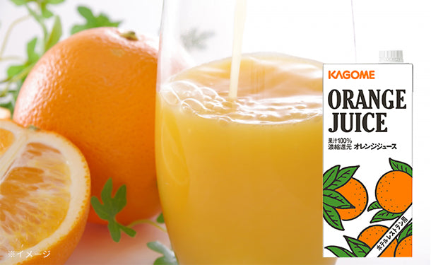 KAGOME「ホテルレストラン用オレンジジュース」1L×12本の通販｜Kuradashiでフードロス・食品ロス削減！