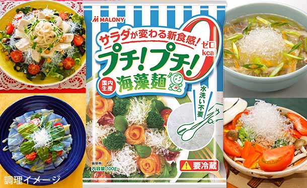 マロニー「プチ！プチ！海藻麺」100g×40袋