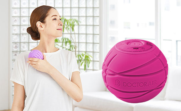 新品／未使用　ドクターエア　美容　3Dコンディショニングボールスマート　ピンク