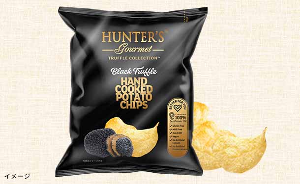 HUNTER「ポテトチップ 黒トリュフ風味」25g×40袋の通販｜Kuradashiで