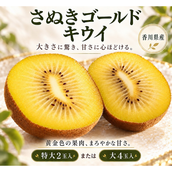香川県産「さぬきゴールドキウイ」