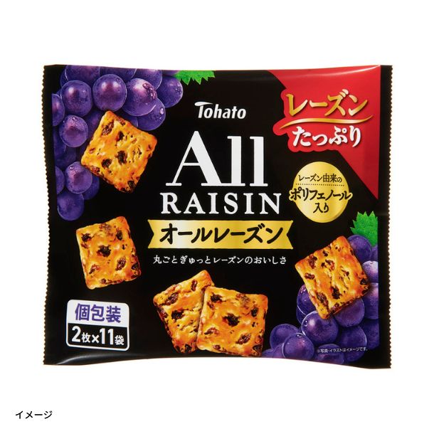 東ハト「オールレーズン ファミリーサイズ」22枚入のお得通販