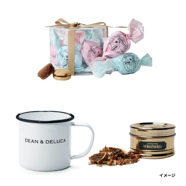 DEAN ＆ DELUCA「紅茶とホーローマグのセット」