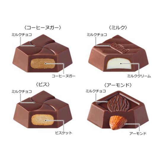 チロルチョコ「ビッグチロル ゴールド」11個入のお得通販｜Kuradashi