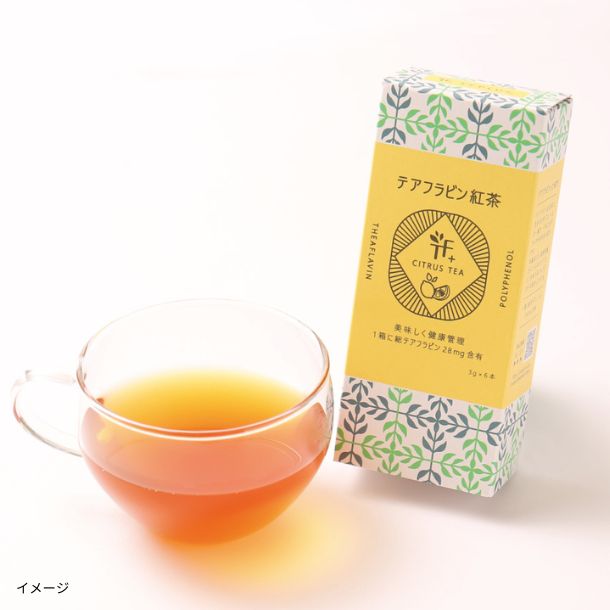 テアフラビン紅茶 シトラスティー（3g×6本）」のお得通販｜Kuradashi