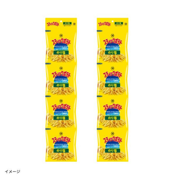 湖池屋「4連スティックポテト のりしお」