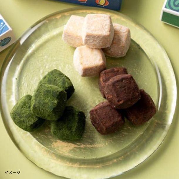 和讃盆くっきぃ4種セット（和三盆、ハイカカオ、抹茶、ばにら