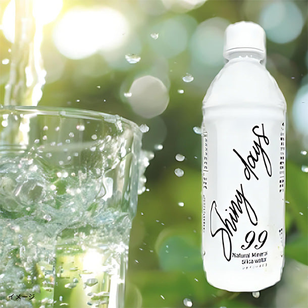 熊本県産「高濃度シリカ水 Shiny days（軟水）」500mlのお得通販
