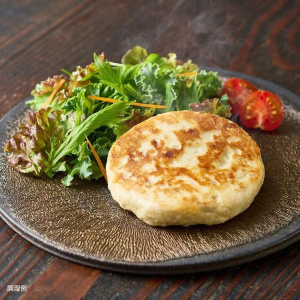「豆腐と鶏肉のふんわりハンバーグ」