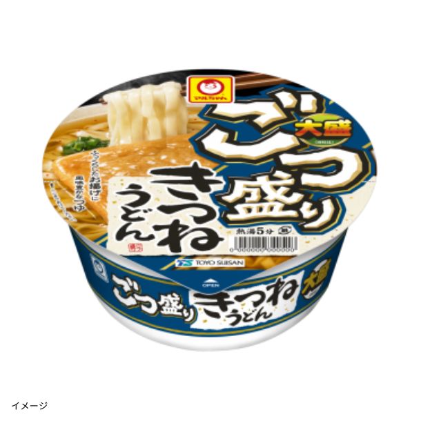 きつねうどん（8月25日） マルちゃん「ごつ盛り きつねうどん」108gのお得通販｜Kuradashi