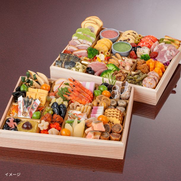 2026おせち「膳人 二段重」4人前のお得通販｜Kuradashi(クラダシ)で