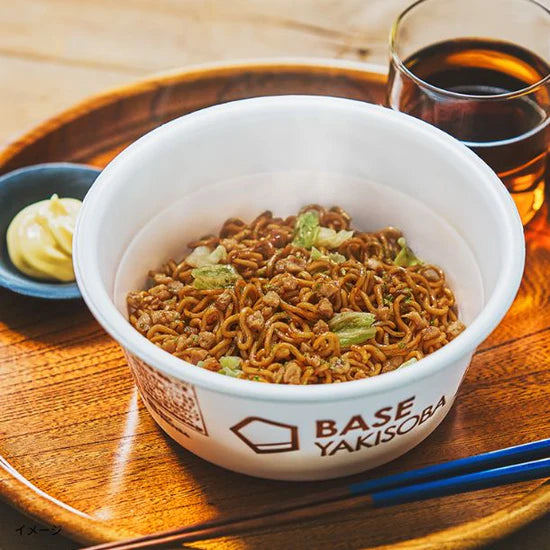 BASE FOOD「BASE YAKISOBA 2種セット（ソース焼きそば／塩焼きそば）」