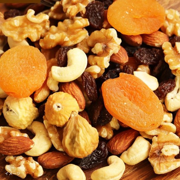 9種類のナッツ＆ドライフルーツ ミックス」500gのお得通販｜Kuradashi