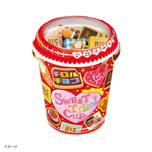 チロルチョコ「スイート チロルカップ」34個入