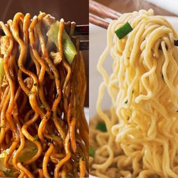 BASE FOOD「BASE YAKISOBA 2種セット（ソース焼きそば／塩焼きそば）」