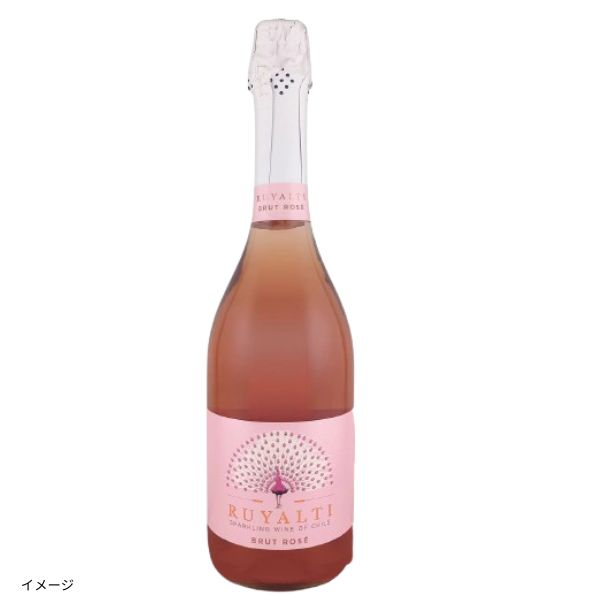 チリ産 ロゼ泡「ルヤルティ・スパークリング・ロゼ・ブリュット」750ml
