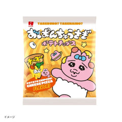 ひざつき製菓「おぱんちゅうさぎポテトチップス チーズピザ味」40g