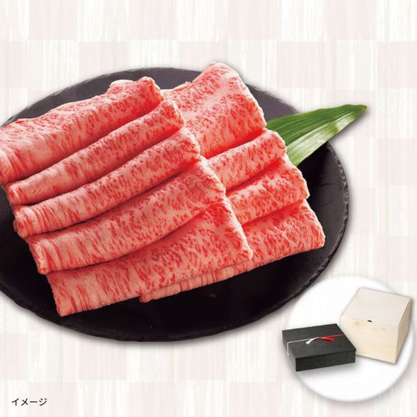 「松阪牛 すき焼き用お重」