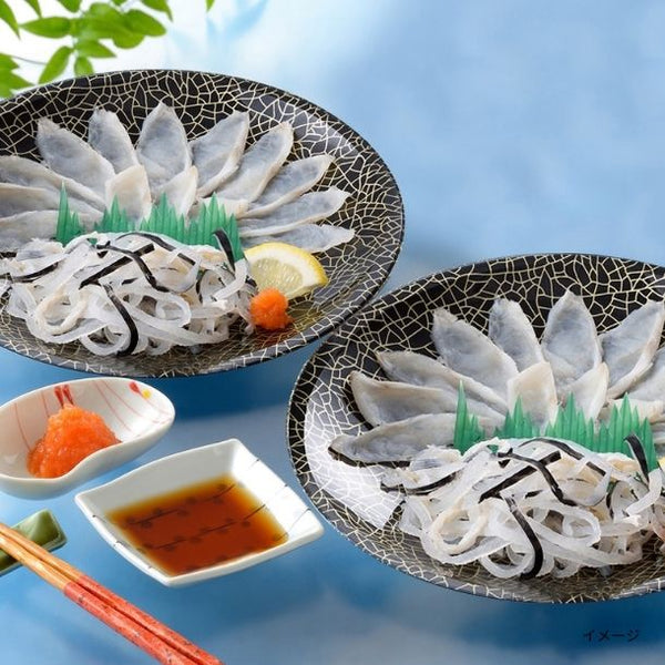 「ふく霜降り刺身」