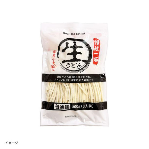 「讃岐生うどん（普通麺）つゆ付き」
