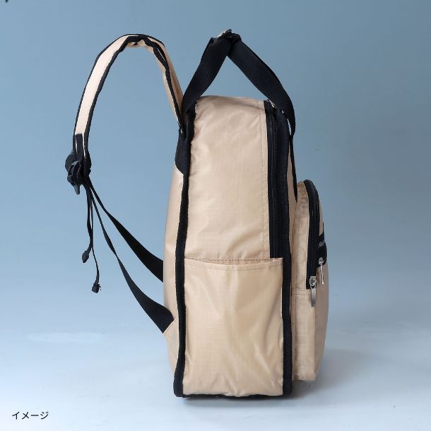 軽やかリュックサック ベージュ」のお得通販｜Kuradashi(クラダシ)で