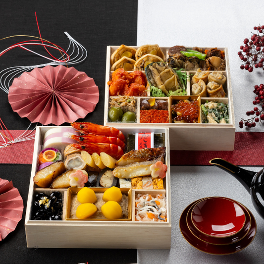 【年内発送】2026おせち「キング山本監修 武士飯 二段重」2～3人前