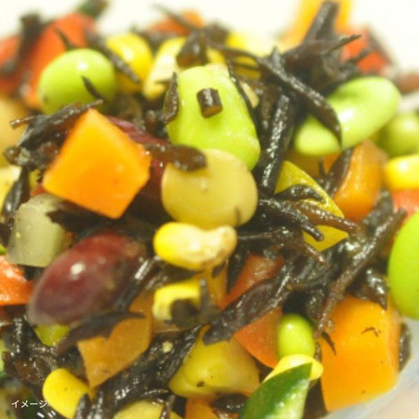 にんべんフーズ「豆と押し麦の和風サラダ」