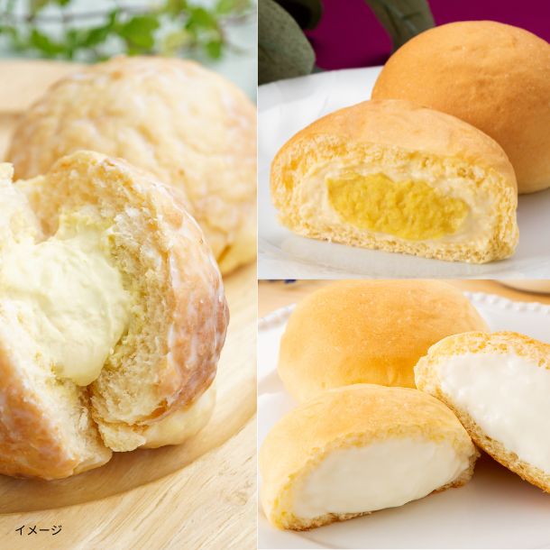 八天堂「くりーむパン・本気のめろんぱんセット」18個詰合せ