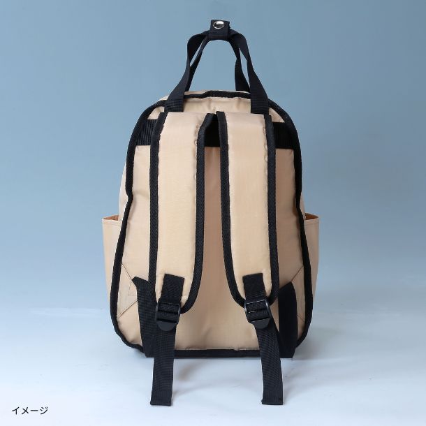 軽やかリュックサック ベージュ」のお得通販｜Kuradashi(クラダシ)で