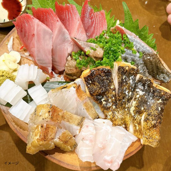 高知県産「真鯛2節背・腹セット（骨なし・皮付き）」